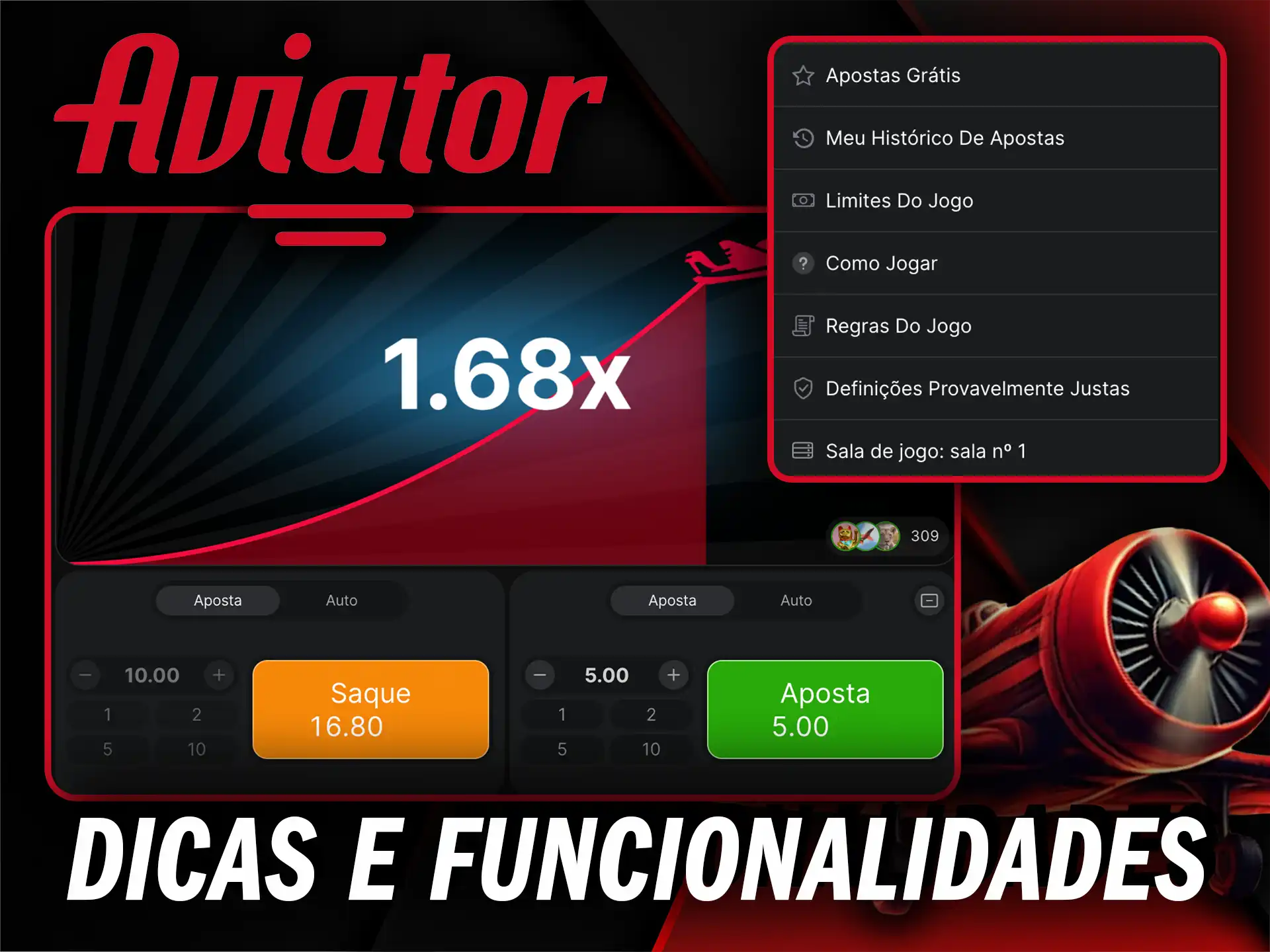 Aproveite as dicas e funcionalidades para melhorar a sua jogabilidade no Aviator e ganhe mais.