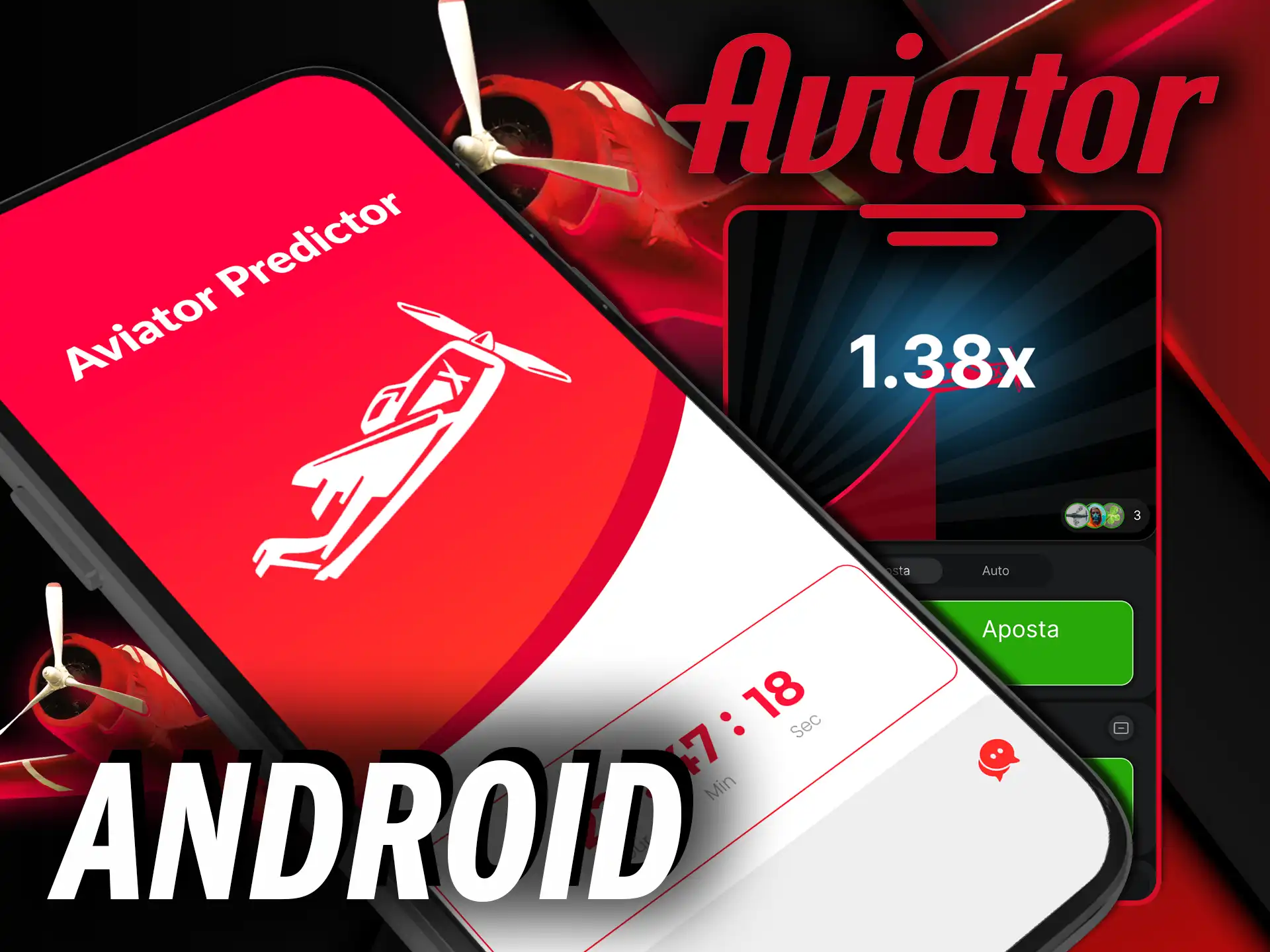 Baixe o predictor no Android e aumente suas chances de vitória no Aviator.